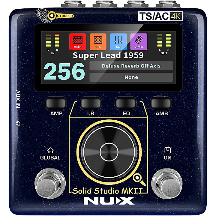 Strymon Iridium Amp and IR Cab Simulator Effects Pedal Black