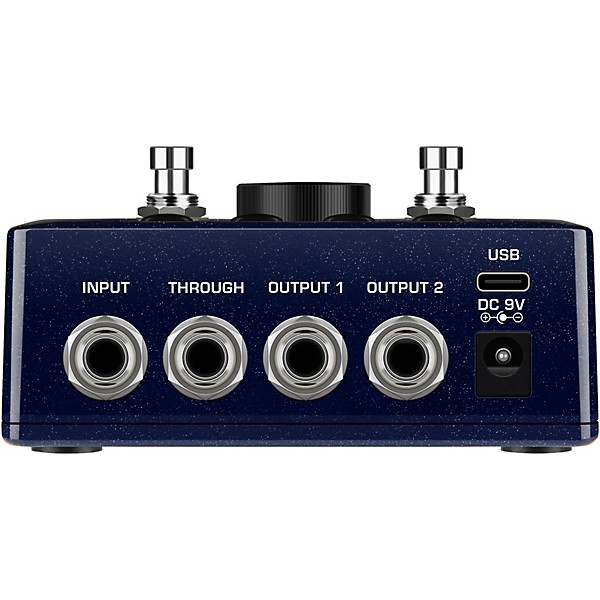 NUX Solid Studio MKII Preamp, Power Amp Simulator and IR Loader Pedal - Blue
