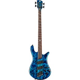 Spector NS Dimension 4 4-String Multi-Scale Electric Bass Guitar Black and Blue