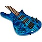 Spector NS Dimension 4 4-String Multi-Scale Electric Bass Guitar Black and Blue