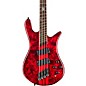 Spector NS Dimension 4 4-String Multi-Scale Electric Bass Guitar Inferno Red thumbnail
