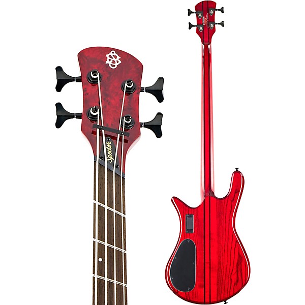 Spector NS Dimension 4 4-String Multi-Scale Electric Bass Guitar Inferno Red