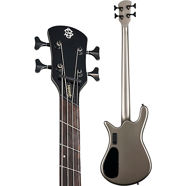 Spector NS Dimension HP 4 4-String Multi-Scale Electric Bass Guitar Gunmetal Gloss