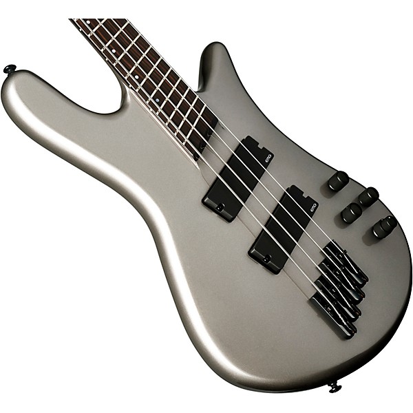 Spector NS Dimension HP 4 4-String Multi-Scale Electric Bass Guitar Gunmetal Gloss