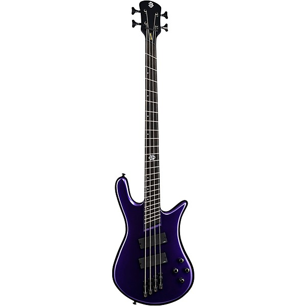 Spector NS Dimension HP 4 4-String Multi-Scale Electric Bass Guitar Plum Crazy Gloss