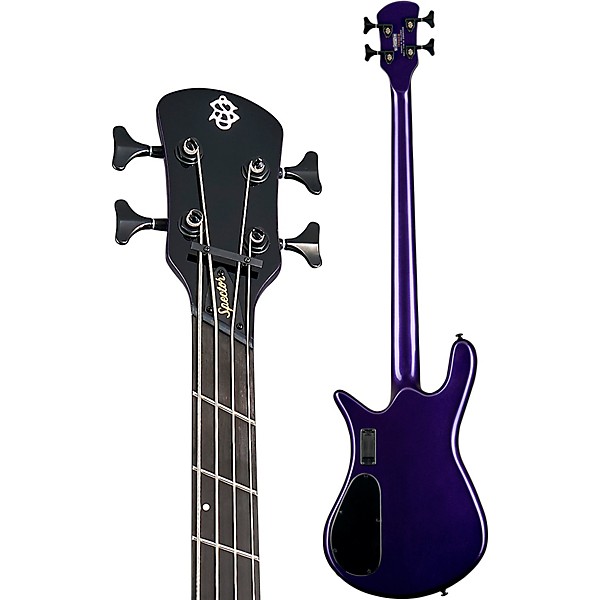Spector NS Dimension HP 4 4-String Multi-Scale Electric Bass Guitar Plum Crazy Gloss