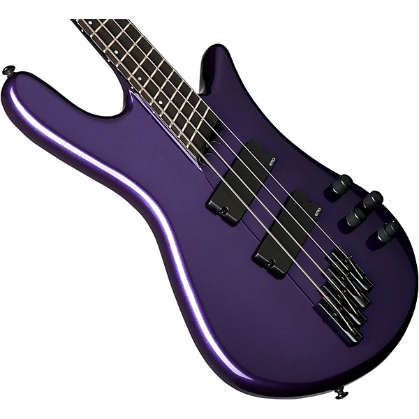 Spector NS Dimension HP 4 4-String Multi-Scale Electric Bass Guitar Plum Crazy Gloss