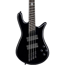Spector NS Dimension HP 4 4-String Multi-Scale Electric Bass Guitar Solid Black Gloss