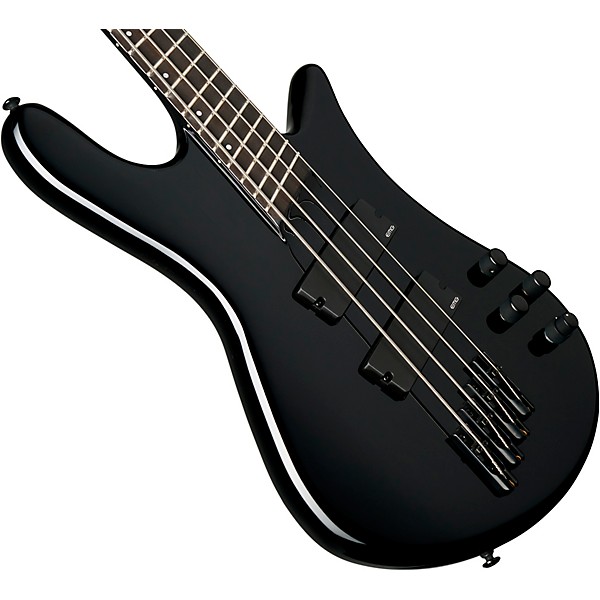 Spector NS Dimension HP 4 4-String Multi-Scale Electric Bass Guitar Solid Black Gloss
