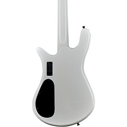 Spector NS Dimension HP 4 4-String Multi-Scale Electric Bass Guitar White Sparkle Gloss