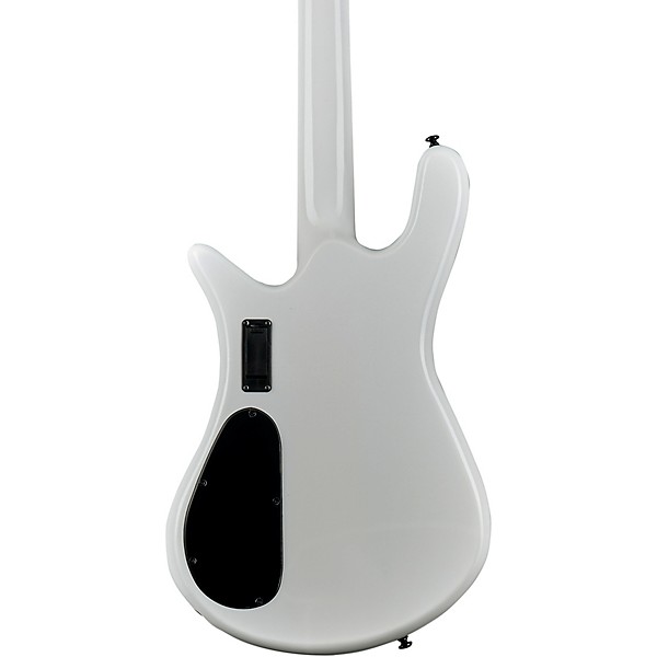 Spector NS Dimension HP 4 4-String Multi-Scale Electric Bass Guitar White Sparkle Gloss