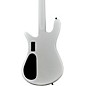 Spector NS Dimension HP 4 4-String Multi-Scale Electric Bass Guitar White Sparkle Gloss