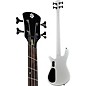 Spector NS Dimension HP 4 4-String Multi-Scale Electric Bass Guitar White Sparkle Gloss