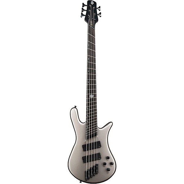 Spector NS Dimension HP 5 5-String Multi-Scale Electric Bass Guitar Gunmetal Gloss