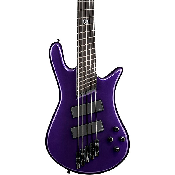 Spector NS Dimension HP 5 5-String Multi-Scale Electric Bass Guitar Plum Crazy Gloss