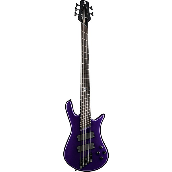 Spector NS Dimension HP 5 5-String Multi-Scale Electric Bass Guitar Plum Crazy Gloss