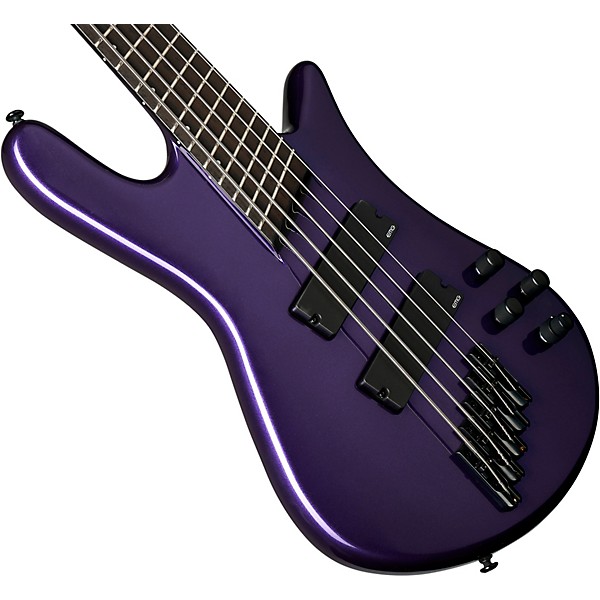 Spector NS Dimension HP 5 5-String Multi-Scale Electric Bass Guitar Plum Crazy Gloss