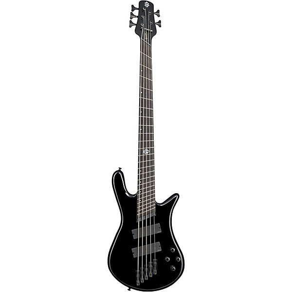 Spector NS Dimension HP 5 5-String Multi-Scale Electric Bass Guitar Solid Black Gloss