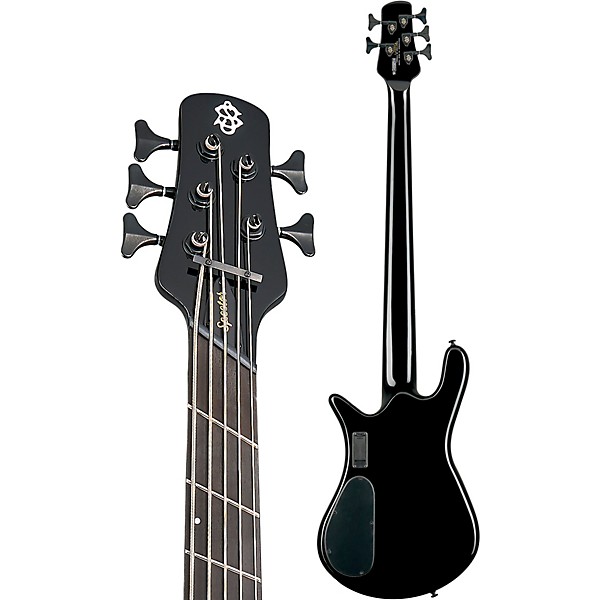Spector NS Dimension HP 5 5-String Multi-Scale Electric Bass Guitar Solid Black Gloss