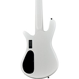 Spector NS Dimension HP 5 5-String Multi-Scale Electric Bass Guitar White Sparkle Gloss