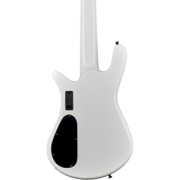 Spector NS Dimension HP 5 5-String Multi-Scale Electric Bass Guitar White Sparkle Gloss