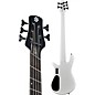 Spector NS Dimension HP 5 5-String Multi-Scale Electric Bass Guitar White Sparkle Gloss