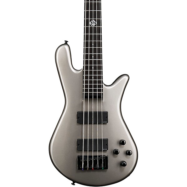 Spector NS Ethos 5 Five-String Electric Bass Guitar Gunmetal Gloss