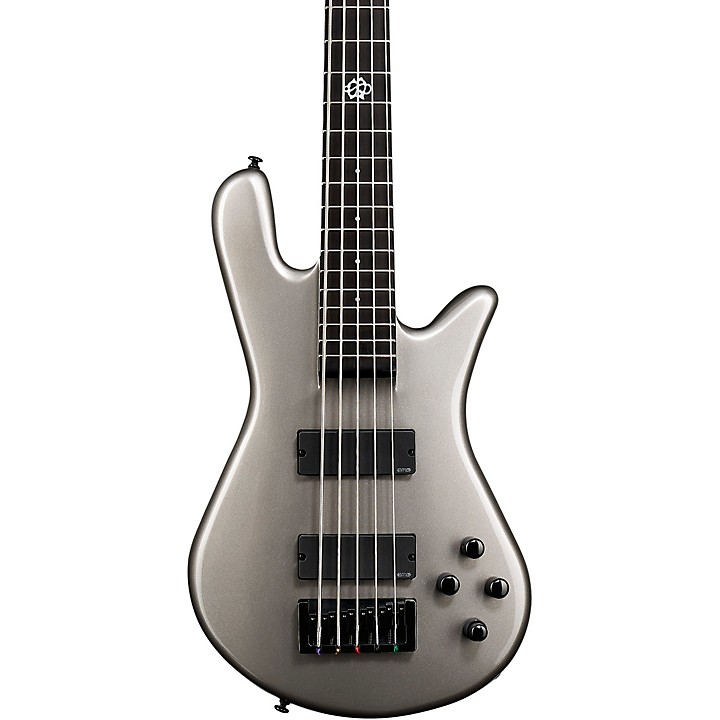 Spector NS Ethos 5 Five-String Electric Bass Guitar Gunmetal Gloss