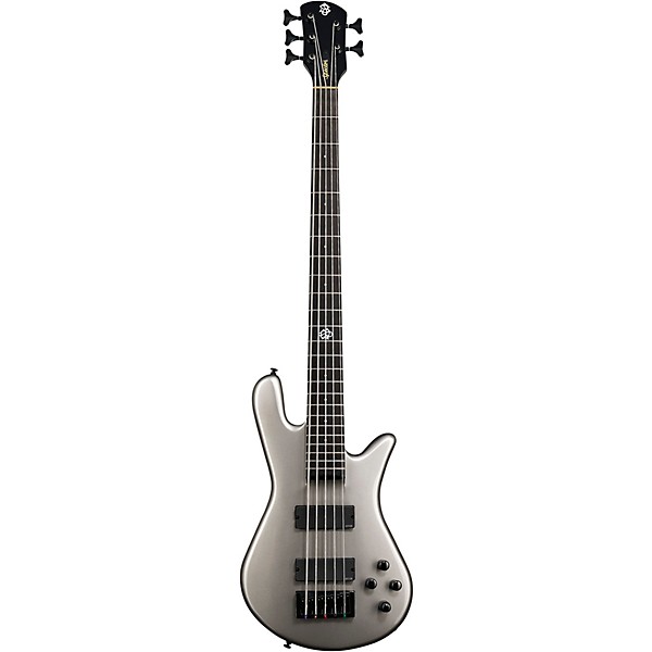 Spector NS Ethos 5 Five-String Electric Bass Guitar Gunmetal Gloss