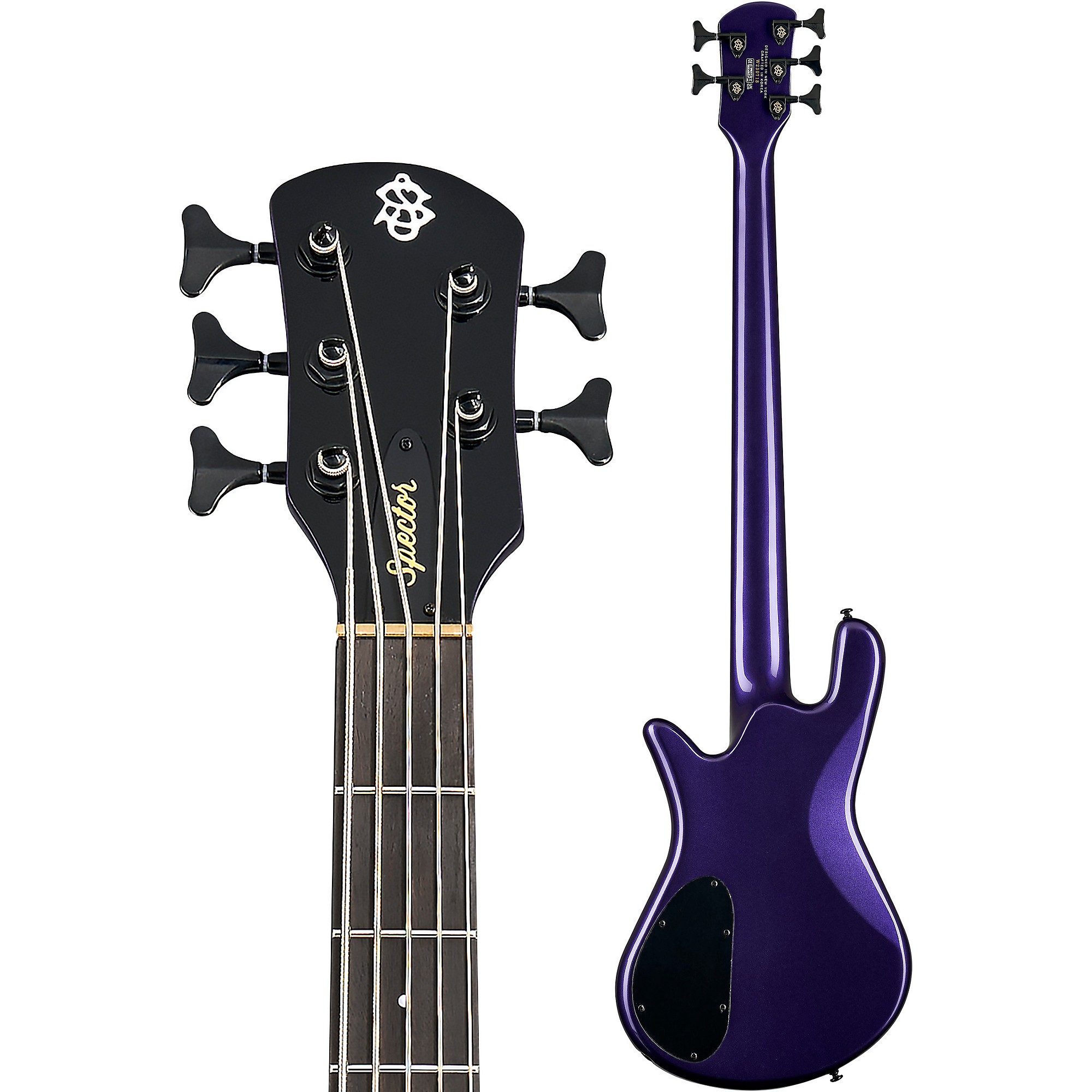 Spector NS Ethos 5 Five-String Electric Bass Guitar Plum Crazy