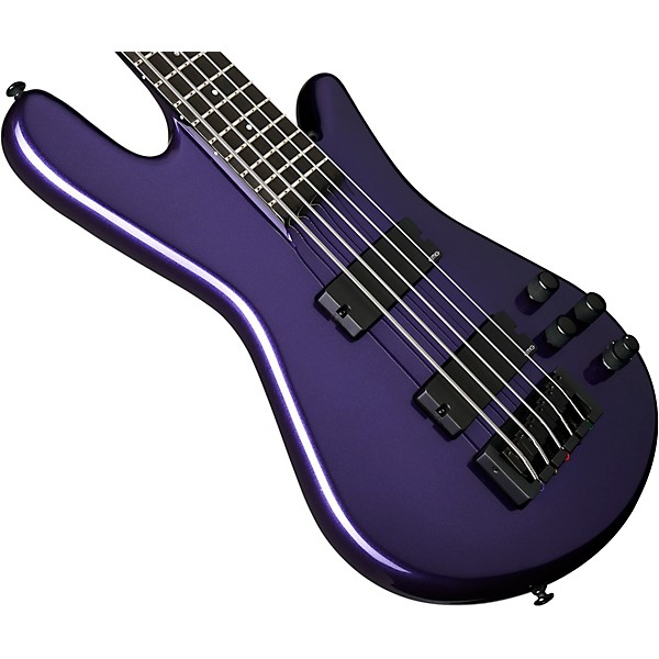 Spector NS Ethos 5 Five-String Electric Bass Guitar Plum Crazy Gloss