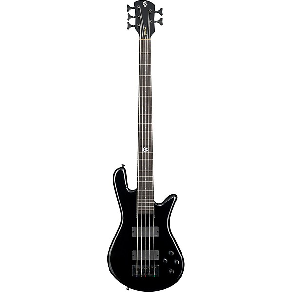 Spector NS Ethos 5 Five-String Electric Bass Guitar Solid Black Gloss