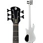 Spector NS Ethos 5 Five-String Electric Bass Guitar White Sparkle Gloss