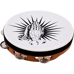 LP Praying Hands Tambourine 10 in. Natural