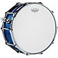Pork Pie Seamless Aluminum Snare Drum - Blue Ice Alcohol Ink, 14 x 6.5 in.