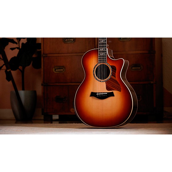 Taylor 814ce Sunset Blvd Grand Auditorium Acoustic-Electric Guitar Sunset Edgeburst