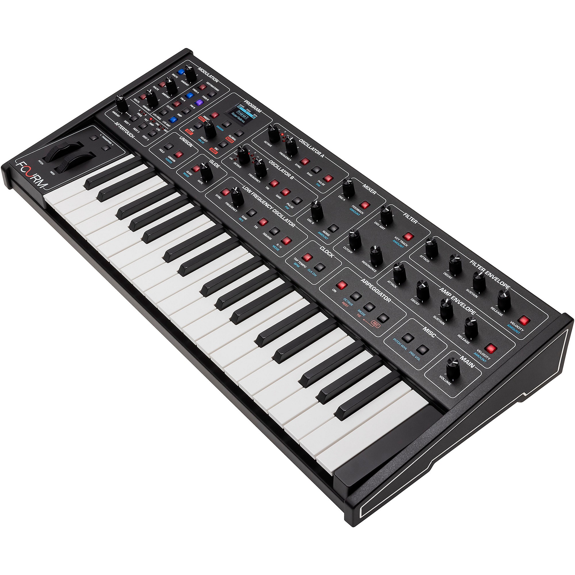 Sequential Fourm Compact Polyphonic Analog Synthesizer | Guitar Center