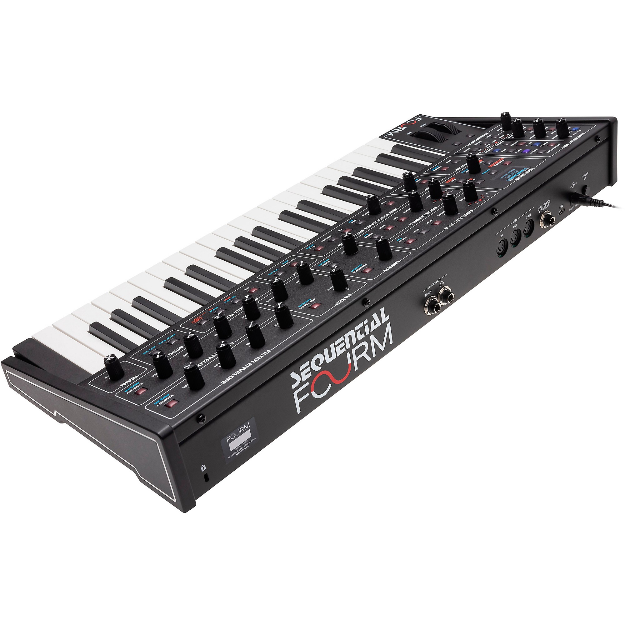 Sequential Fourm Compact Polyphonic Analog Synthesizer | Guitar Center
