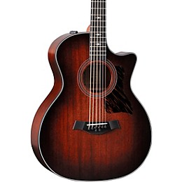 Taylor 324ce Baritone-8 Limited-Edition 8-String Grand Auditorium Acoustic-Electric Guitar Shaded Edge Burst