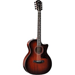 Taylor 324ce Baritone-8 Limited-Edition 8-String Grand Auditorium Acoustic-Electric Guitar Shaded Edge Burst