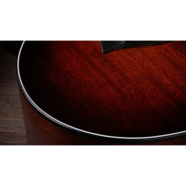 Taylor 324ce Baritone-8 Limited-Edition 8-String Grand Auditorium Acoustic-Electric Guitar Shaded Edge Burst