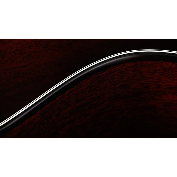 Taylor 324ce Baritone-8 Limited-Edition 8-String Grand Auditorium Acoustic-Electric Guitar Shaded Edge Burst