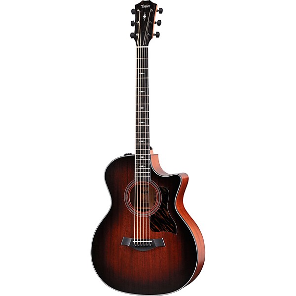 Taylor 324ce Baritone-6 Limited-Edition Grand Auditorium Acoustic-Electric Guitar Shaded Edge Burst