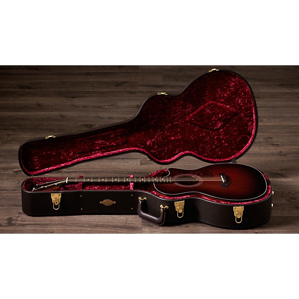 Taylor 324ce Baritone-6 Limited-Edition Grand Auditorium Acoustic-Electric Guitar Shaded Edge Burst