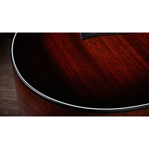 Taylor 324ce Baritone-6 Limited-Edition Grand Auditorium Acoustic-Electric Guitar Shaded Edge Burst