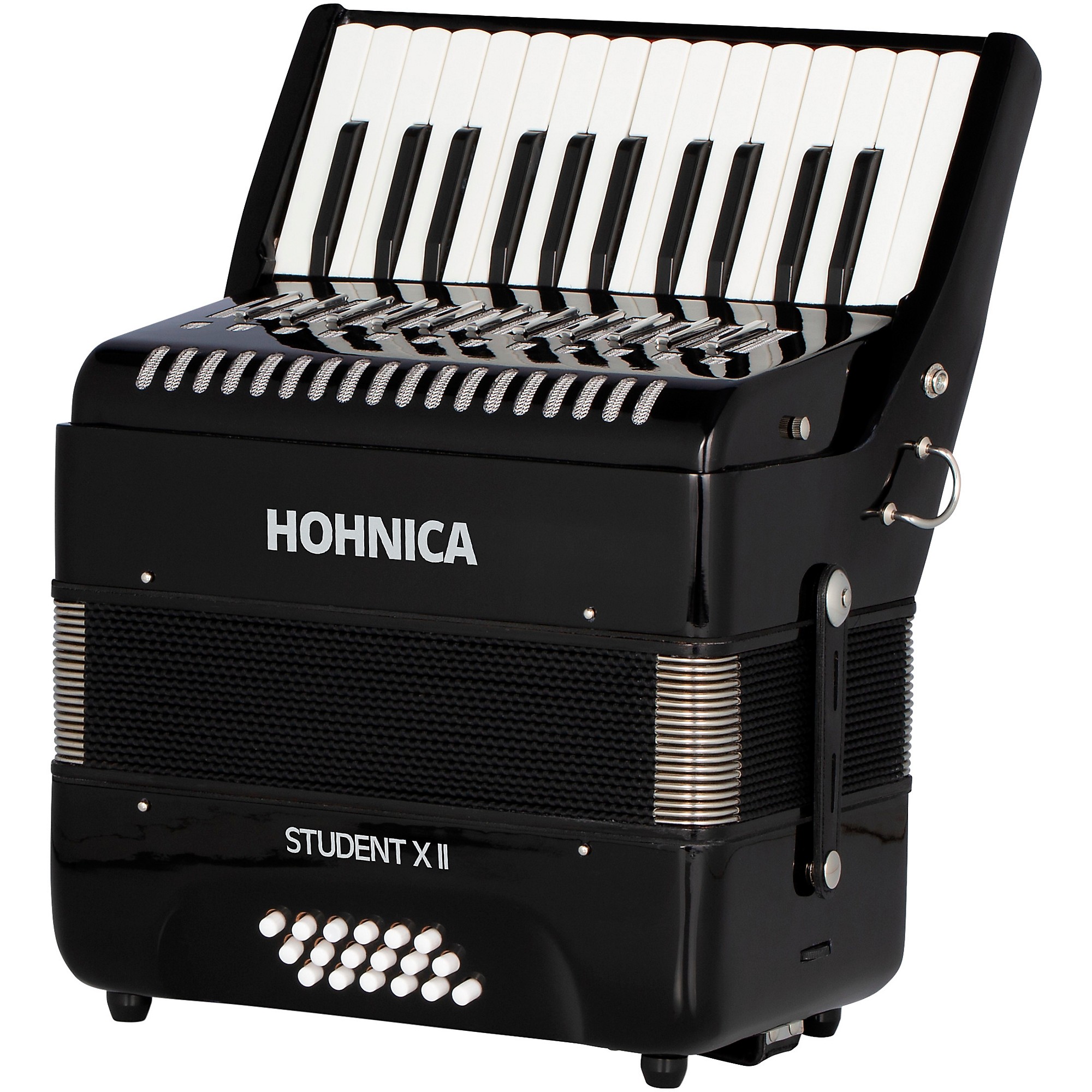Hohner Student II X 18-Bass Piano Accordion Black | Guitar Center