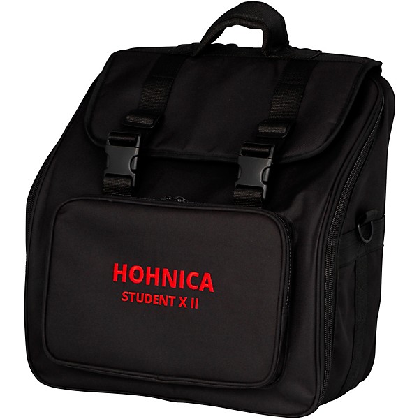 Hohner Student II X 18-Bass Piano Accordion Black