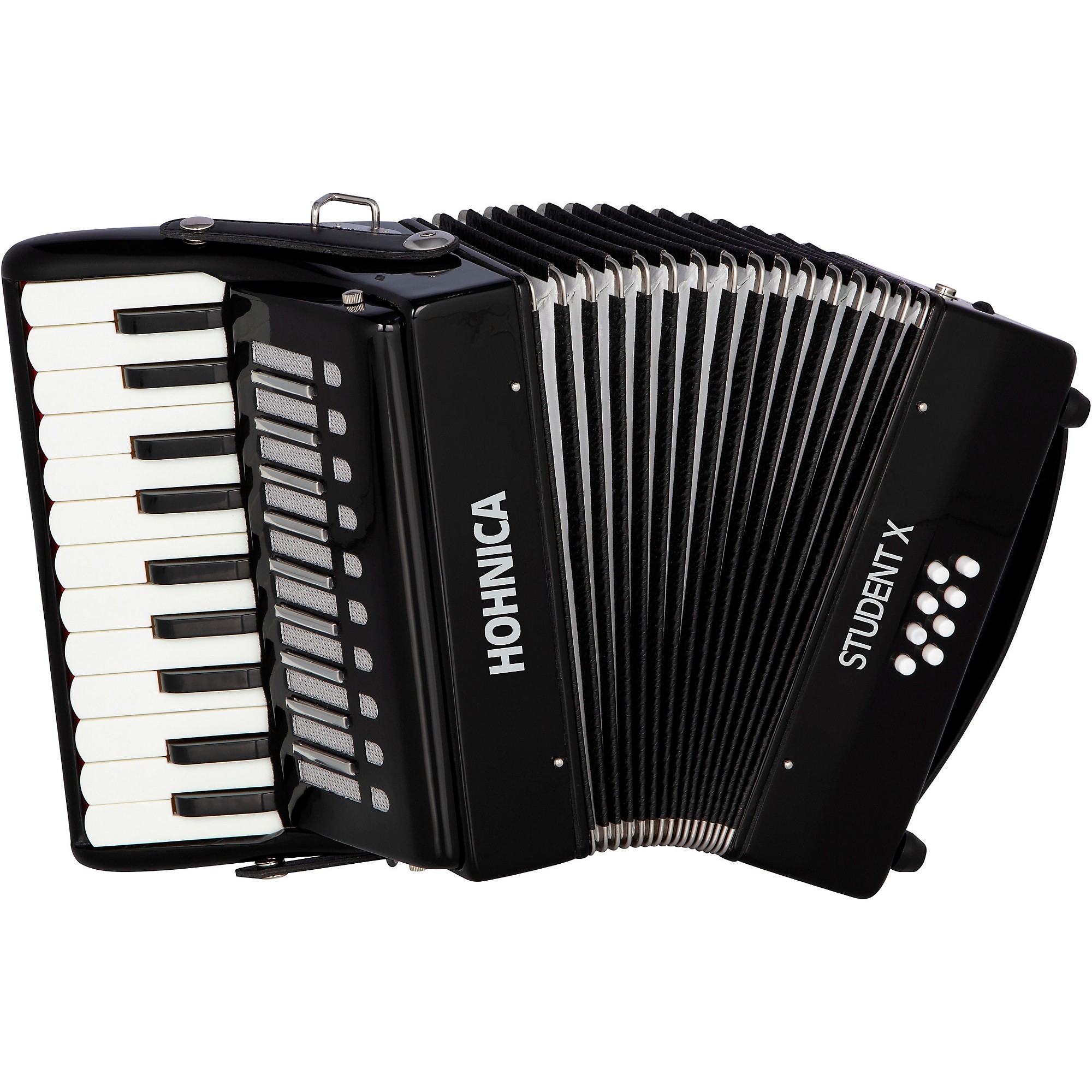 Hohner Student X 8-Bass Piano Accordion Black | Guitar Center