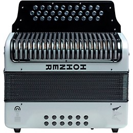 Hohner Corona C-II GCF Accordion White Rainbow