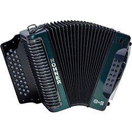 Hohner Corona C-II GCF Accordion Green to Gold